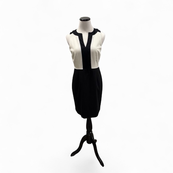 Banana Republic Dresses & Skirts - Banana Republic‎ Business Dress-Black & Cream 4P Old Money Professional Career